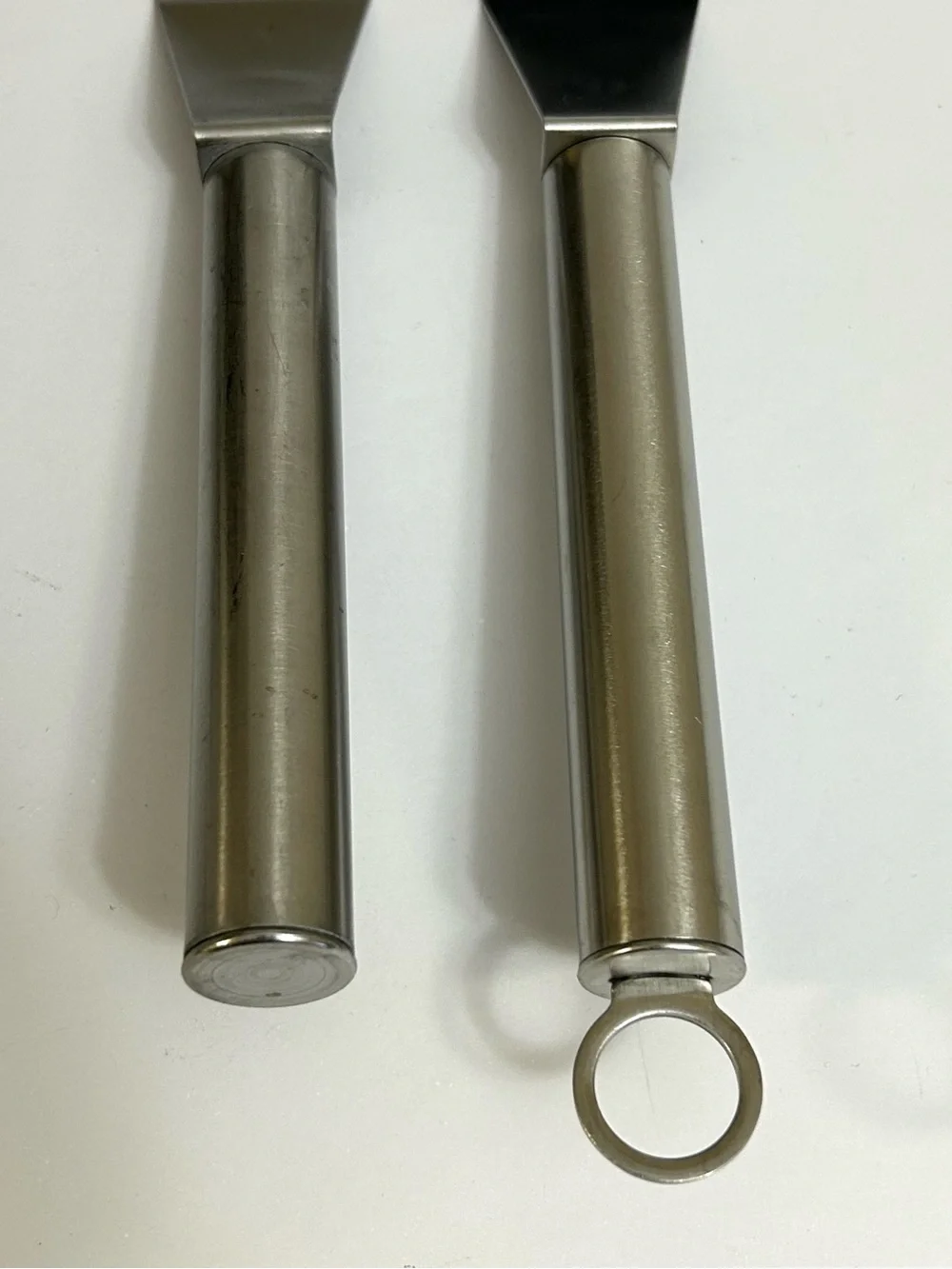 Lot of 2 IKEA Stainless Steel and High Temp Slotted Spatula Set